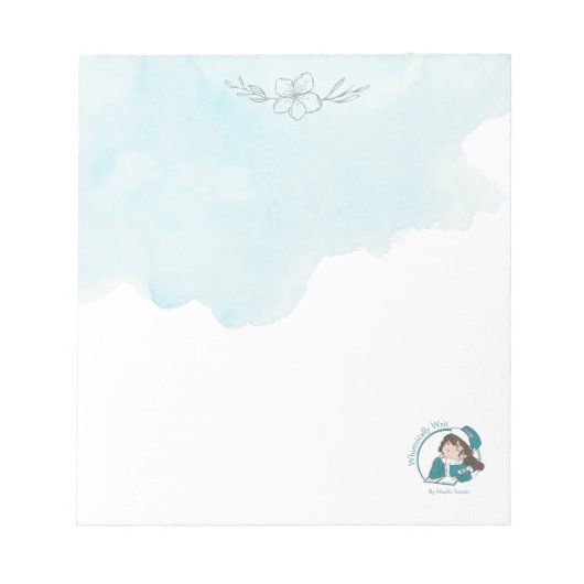 Leerzeichen Notizblock (Vorderseite)