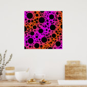 Leerzeichen - Rosa/orange Poster (Küche)