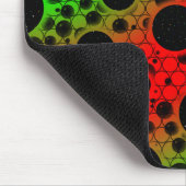 Leerzeichen - Rot/Grün Mousepad (Ecke)