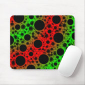 Leerzeichen - Rot/Grün Mousepad (Mit Mouse)