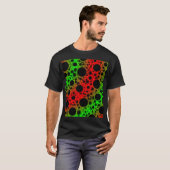 Leerzeichen - Rot/Grün T-Shirt (Vorne ganz)