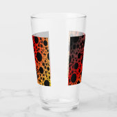 Leerzeichen - Schwarz/Rot/Gold Glas (Links)