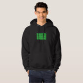 Leerzeichen statt Tabulatoren, lustige Programmier Hoodie (Vorne ganz)