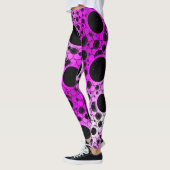 Leerzeichen - weiß/rosa leggings (Links)