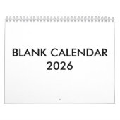 Leerzeitplan für 2026 kalender (Titelbild)
