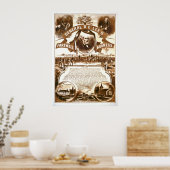 Lees Abschiedsrede 1865 Poster (Küche)