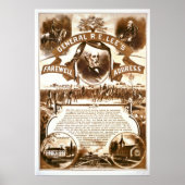 Lees Abschiedsrede 1865 Poster (Vorne)