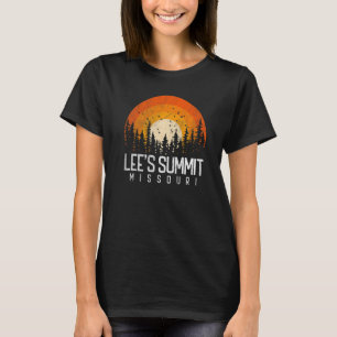 Lees Gipfeltreffen Missouri MO Retro Vintage 80er  T-Shirt