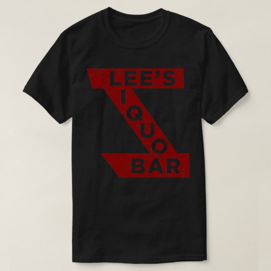 Lees Liquor Lounge T-Shirt (Design vorne)