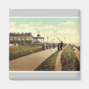 Lees Promenade und Bandstand, Folkestone, England Magnet