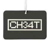 LEET CHEAT AIR FRESHENER AUTOLUFTERFRISCHER (Rückseite)