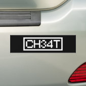 LEET CHEAT AUTOAUFKLEBER (Auf Auto)