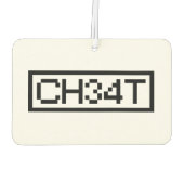 LEET CHEAT AUTOLUFTERFRISCHER (Rückseite)