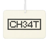 LEET CHEAT AUTOLUFTERFRISCHER (Vorderseite)