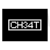 LEET CHEAT CARD