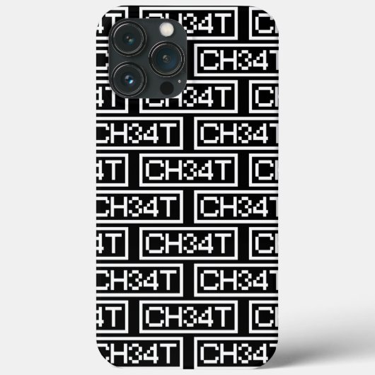 LEET CHEAT Case Mate iPhone FALL (Rückseite)