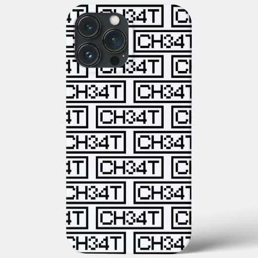 LEET CHEAT Case-Mate iPhone HÜLLE (Rückseite)