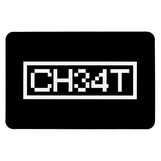 LEET CHEAT MAGNET (Horizontal)