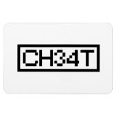 LEET CHEAT MAGNET (Horizontal)