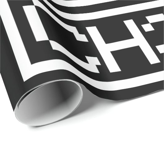 LEET CHEAT WRAPPING PAPIER GESCHENKPAPIER (Rolleneckpunkt)