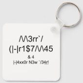 LEET Christmas Schlüsselanhänger (Rückseite)