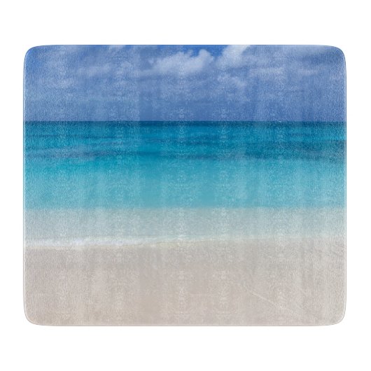 Leetürken des strand-| und Caicos-Foto Schneidebrett (Vorderseite)