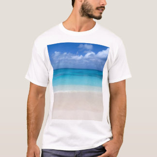 Leetürken des strand-| und Caicos-Foto T-Shirt