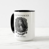 Leeuwenhoek machte Cellfies Tasse (Vorderseite Links)