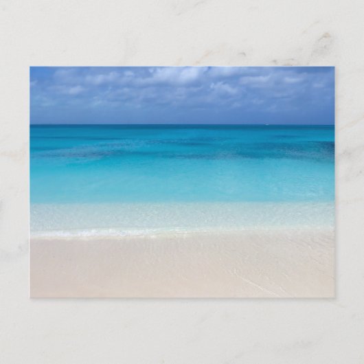 Leeward Beach | Foto Turks und Caicos Postkarte (Vorderseite)