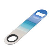 Leeward Beach | Foto Turks und Caicos Speedflaschenöffner (Vorderseite Schrägansicht)