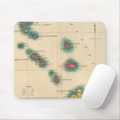 Leeward-Inseln Mousepad (Mit Mouse)