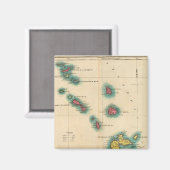 Leeward Islands Magnet (Vorderseite/Rückseite)