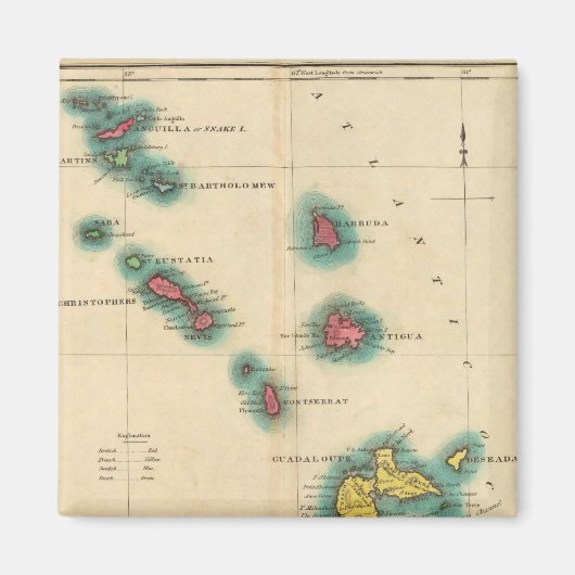 Leeward Islands Magnet (Vorne)