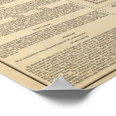 Leeward Islands Poster (Ecke)