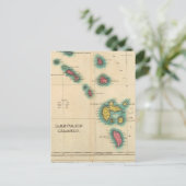 Leeward Islands Postkarte (Stehend Vorderseite)