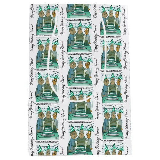 Leeway Gift Bag Mittlere Geschenktüte (Vorderseite)