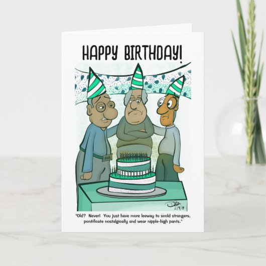 Leeway Grußkarte Karte (Vorderseite)