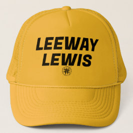 LEEWAY LEWIS OFFIZIELL 1. EDITION CAP TRUCKERKAPPE