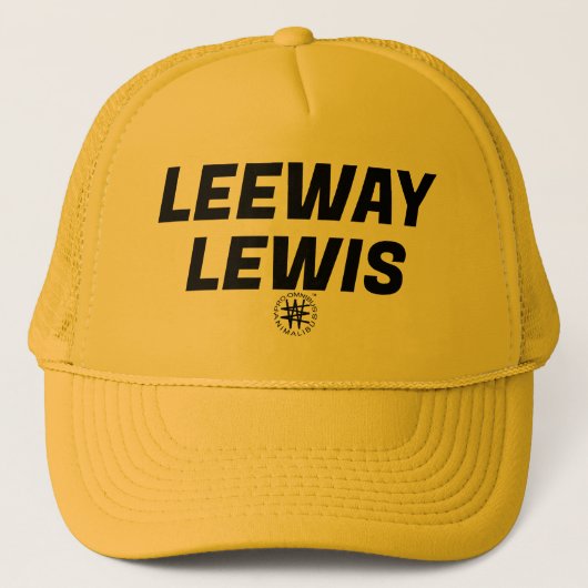 LEEWAY LEWIS OFFIZIELL 1. EDITION CAP TRUCKERKAPPE (Vorderseite)