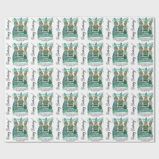 Leeway Wrapping Paper Geschenkpapier (Flach)