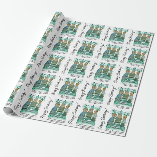 Leeway Wrapping Paper Geschenkpapier (Ungerollt)