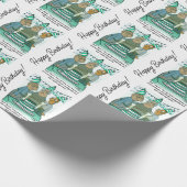 Leeway Wrapping Paper Geschenkpapier (Ecke)