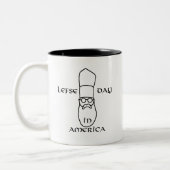 Lefday in America coffee Tasse (Links)