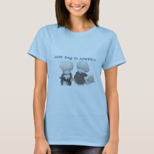Lefday in America - Farb-Troll-T-Shirt T-Shirt