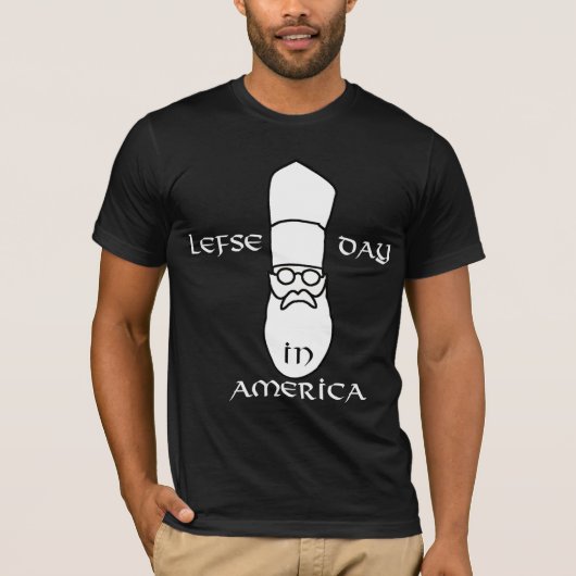 Lefday In America T T-Shirt, schwarz-weiß T-Shirt (Vorderseite)