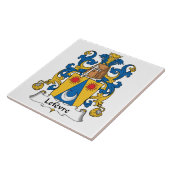 Lefevre Familienwappen Fliese (Seite)