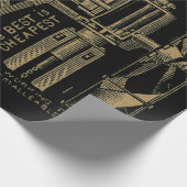 Leffel's Verbesserter Eisen Wind Motor Windmill 18 Geschenkpapier (Ecke)