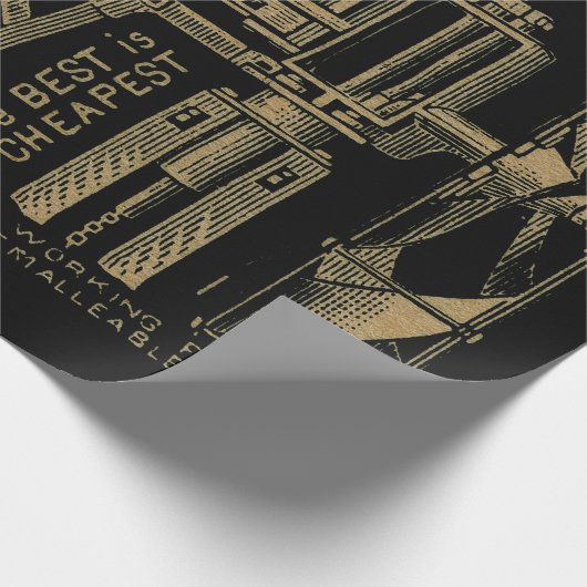 Leffel's Verbesserter Eisen Wind Motor Windmill 18 Geschenkpapier (Ecke)