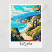 Lefkada Griechenland Reisen Fotografie Postkarte (Vorderseite)