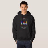 Lefse Rolling Team, Christmas Baking Tomte Gnome Hoodie (Vorne ganz)